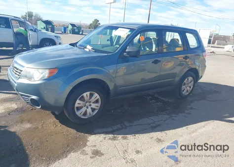 2009 Subaru Forester 2.5X from USA, damaged, VIN JF2SH616X9H743546